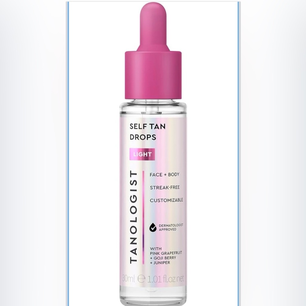 Tanologist Light Self Tan Drops - Pink Cap